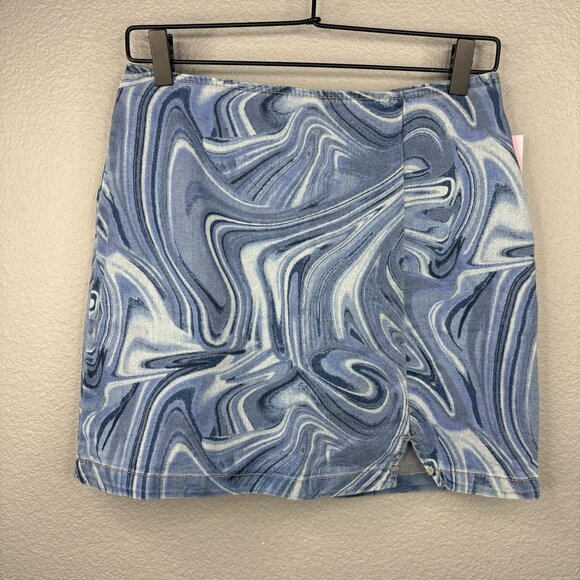 wild fable Dresses & Skirts - Wild Fable Watercolor Mini Skirt Stretchy